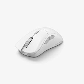 Glorious Model D 2 PRO Series 4K/8KHz Wireless Mouse - White | GLO-MS-PDWV2-4K8K-W