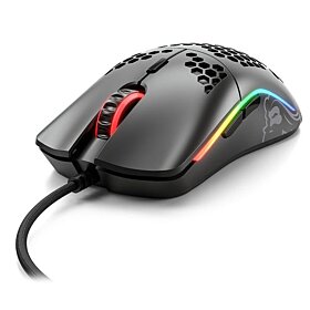 Glorious Model O Minus PC Gaming Race GOM-BLACK 12000 DPI RGB Led Gaming Mouse - Matte Black