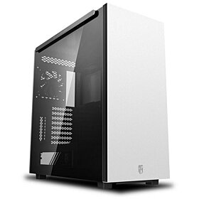 DeepCool Gamer Storm Macube 550 Tempered Glass EATX Full Tower Computer Case - White | GS-ATX-MACUBE550-WHG0P
