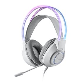 Redragon SCREAM H231 RGB Wired Gaming Headset - white | H231W-RGB