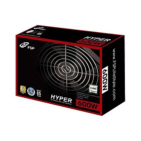 FSP HYPER S 600 Watts with 80 Plus Standards Power Supply | HP600S