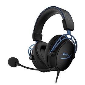 HyperX Cloud Alpha S Gaming Headset - Black / Blue | HX-HSCAS-BL/WW