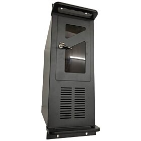 Computer Case ATX with cover - Black