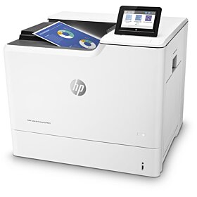 HP LaserJet Enterprise M653dn Office Color Laser Printer - White | J8A04A