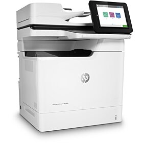 HP Color LaserJet Enterprise M681dh All-In-One Laser Printer - White | J8A10A