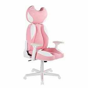  Dxracer Pink Kitty Chair Conventional PU Leather Gaming Chair | JA001