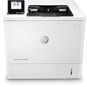 HP LaserJet Enterprise M607n Monochrome Laser Printer - White | K0Q14A