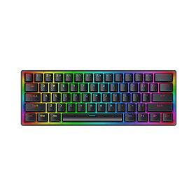 Redragon Akali K642-RGB 60% Wired Gaming Mechanical Keyboard - Black | K642-RGB