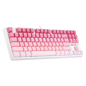 Redragon Cass RGB Wired Mechanical Gaming Keyboard - Pink  K645W-GP