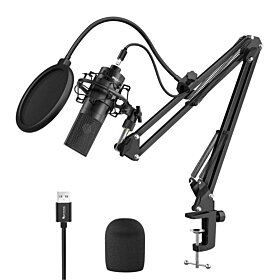 Fifine K780 Factory Professional Recording USB Microphone with Arm stand