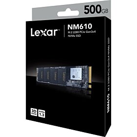 Lexar NM610 500GB Rbna Internal SSD PCIe | LNM610-500RBNA