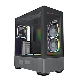Montech Sky Two Mid-Tower Gaming Case - Black | M-SKY-TWO-B