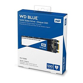 Western Digital BLUE 3D NAND SSD 500 GB SATA III 6GB/S M.2 2280  |  WDS500G2B0B