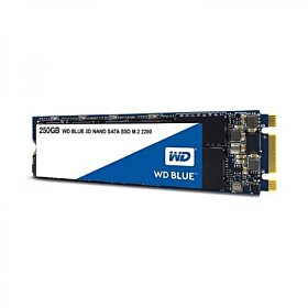 WD Blue 3D-nand SSD 250GB SATA III 6GB/S  M.2 2280  |  WDS250G2B0B