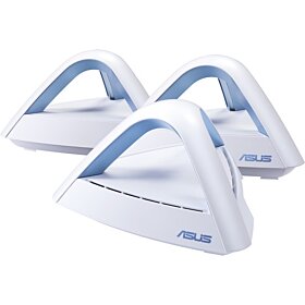 ASUS Lyra Trio Home Wi-Fi System (3-Pack) - White / Blue | MAP-AC1750