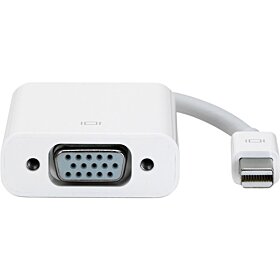 Apple Mini DisplayPort to VGA Display Adapter Cable - White | MB572