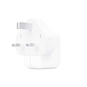 Apple 12W USB Power Adapter 3 Pin For iPads and iPhones - White | MD836
