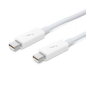 Apple 2.0 Meters Thunderbolt to Thunderbolt Cable - White | MD861