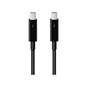 Apple 2.0 Meters Thunderbolt to Thunderbolt Cable - Black | MF639