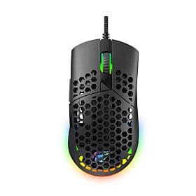 Havit Dynamic RGB Lighting Gaming Mouse - Black | MS1036