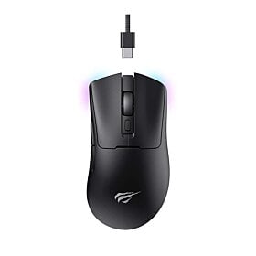 HAVIT Quad-mode 2.4GHz Wireless Gaming Mouse - Black | MS966WB
