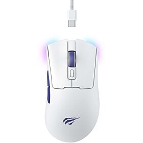 HAVIT Quad-mode 2.4GHz Wireless Gaming Mouse - White | MS966WB-White