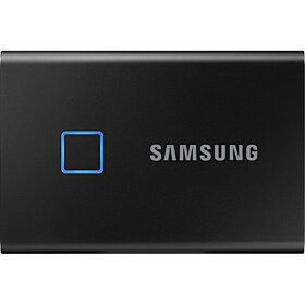 Samsung 500GB T7 Touch Portable SSD - Black | MU-PC500K/WW