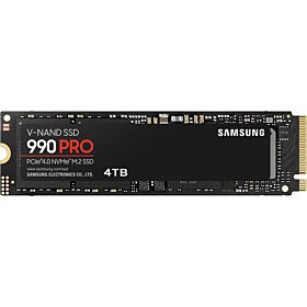 SAMSUNG 990 PRO Series 4TB PCIe 4.0 x4 NVMe 2.0c M.2 Internal SSD | MZ-V9P4T0B/AM