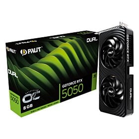 Palit GeForce RTX 5050 Dual OC Graphics Card, DLSS 4