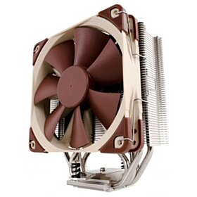 Noctua Premium Grade 120mm fan CPU Cooler for AMD - Brown | NH-U12S SE-AM4