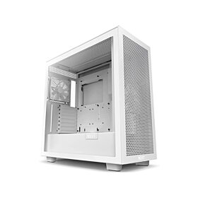 NZXT H7 Flow ATX Mid Tower Gaming Case - White | CM-H71FW-01