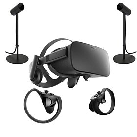 Oculus Rift VR + Touch Virtual Reality Headset - Black