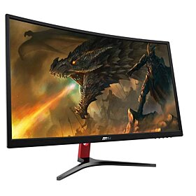 MSI Optix G24C 23.6-Inch Full HD FreeSync 1ms LED Wide Screen 1920x1080 144Hz Refresh Rate 3000:1 Contrast Curve Gaming Monitor | S15-000307T-HH5