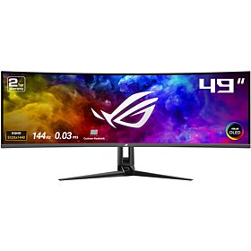 Asus ROG Swift OLED PG49WCD 49-inch 1440p Ultrawide 144Hz 0.3 ms (GtG) Curved Gaming Monitor