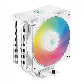 DeepCool AG400 BK ARGB Single Tower 120mm Fan CPU Cooler - White| R-AG400-WHADMN-G-1