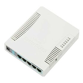 Mikrotik RB951G-2HND 5-Port Gigabit, USB, 600MHz CPU, 128MB RAM Wireless RouterBoard | RB951G-2HND