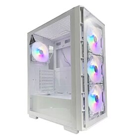 Rival White Gaming PC (Core i5-12400F, 16 GB DDR4 RAM, RTX 3060 12GB GPU)
