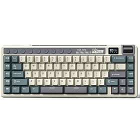 RK Royal Kludge M70 RGB Wireless Keyboard - Cyan Purple | RK-M70-Cyan-Purple