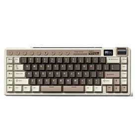 RK Royal Kludge M70 RGB Wireless Keyboard - Mocha Grey | RK-M70-Mocha-Grey
