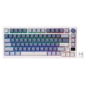 RK ROYAL Kludge M75 75% Wireless Gaming Keyboard - Ocean Blue | RK-M75