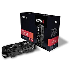 XFX Radeon RX 5700 XT RAW II 8GB GDDR6, DX12 VR Ready, 3xDP HDMI, PCI-E AMD Graphics Card - Black | RX-57XT8OFF6