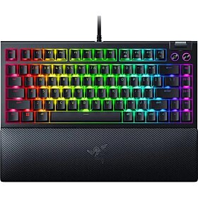 Razer BlackWidow V4 75% Mechanical RGB Gaming Keyboard - Black | RZ03-05000400-R3E1
