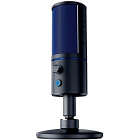 Razer Seiren X Cardioid Condenser Streaming USB Desktop Microphone - Blue | RZ19-02290200-R3G1