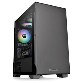 Thermaltake S100 Tempered Glass Gaming Micro Case | CA-1Q9-00S1WN-00
