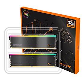 V-color Manta XSky RGB 32GB (16GBx2) 6000MHz DDR5 Memory Kit - Black| TMXSL1660836KWK