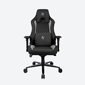 Arozzi Vernazza Supersoft Top-Tier Fabric Gaming Chair - Black | VERNAZZA-SPSF-BK