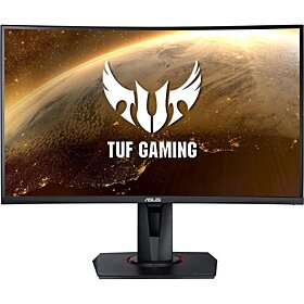 ASUS TUF  27" Full HD 1920 x 1080, 165Hz, Extreme Low Motion Blur, Adaptive-sync, FreeSync, 1ms(MPRT) Curved Gaming Monitor | VG27VQ