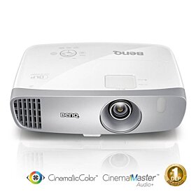BenQ 2200 ANSI lumens Full HD Home Theare Projector HT2050 (US) with Vertical Lens shift and FHD Wireless Kit | W1110