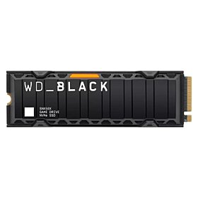 WD Black SN850X With Heatsink 1TB Gen4 NVMe M.2 SSD | WDS100T2XHE