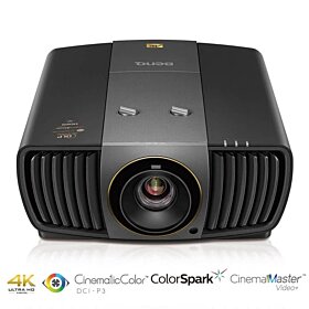 BenQ Pro Home Cinema Projector with 4K - DCI-P3 - HLD LED - Video Enhancer - Black | X12000